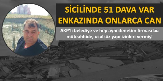Antakya'da yıkılan Kule Apartmanı'nın müteahhidine 51 dava açılmış