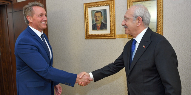 ABD Büyükelçisi Jeffry Flake'ten Kılıçdaroğlu'na ziyaret