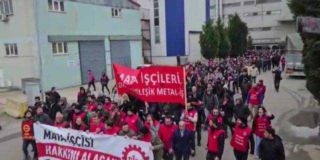 Arzu Çerkezoğlu, eylem başlatan Mata Otomotiv işçilerini ziyaret etti