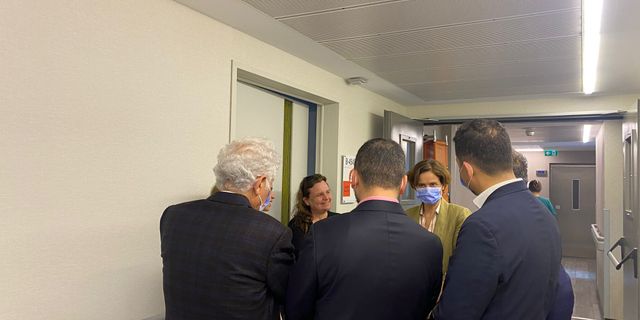 CHP’li Kaftancıoğlu, Hüsamettin Cindoruk’u hastanede ziyaret etti