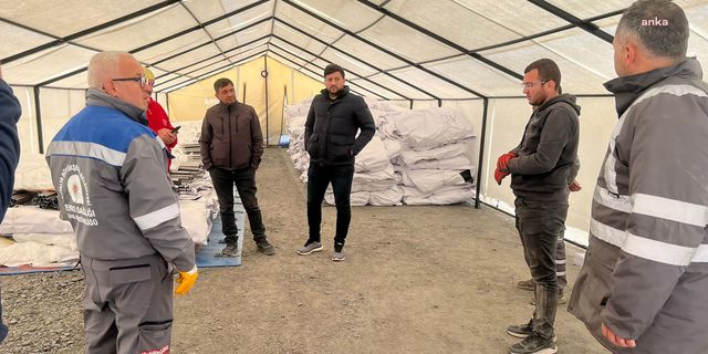 Döşemealtı Belediyesi Gaziantep Nurdağı'na çadırkent kuruyor