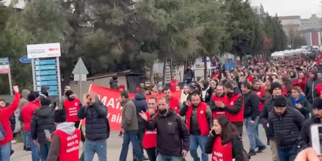 Mata Otomotiv işçilerinin iş bırakma eylemi 4. gününde