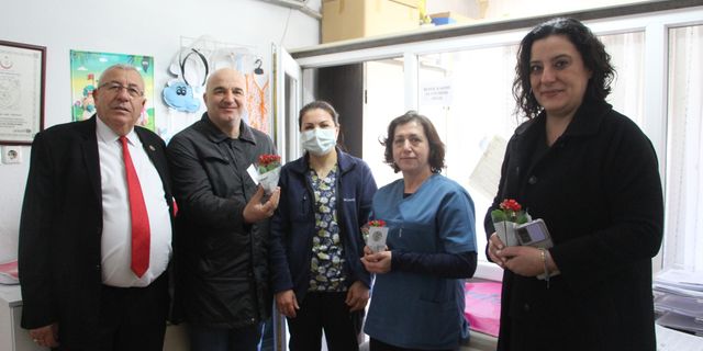 Saray Belediye Başkanı Erkiş, sağlık emekçilerini unutmadı