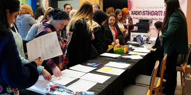 İstanbul'da kadınlara özel 'istihdam' fuarı