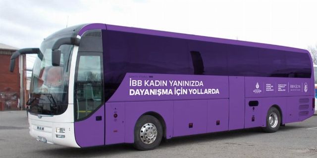 ‘Mor otobüs’ Hatay’da