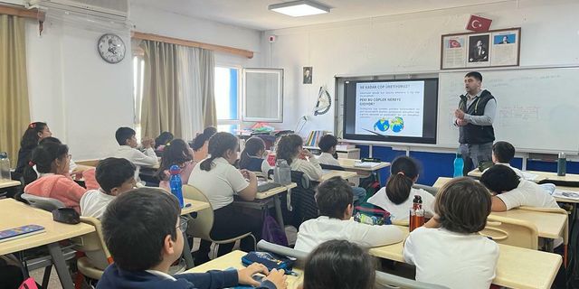 Bodrum Belediyesi'nden çocuklara “Atık Yönetimi ve Geri Dönüşüm” eğitimi