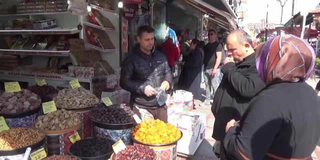 Edirneli esnaf: Kudüs hurmasının kilosu 400 liraya kadar çıktı