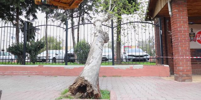 Mersin Büyükşehir Belediyesi ekipleri, ‘Doğu Akdeniz’de kuvvetli fırtına uyarısına karşı sahada