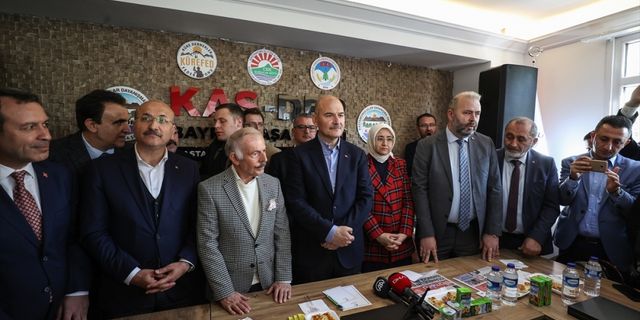 Bakan Soylu Bayrampaşa'da Kastamonu Küre Derneği bayramlaşmasında konuştu: