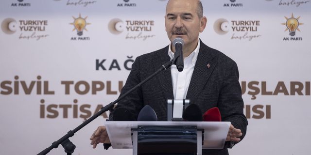 Bakan Soylu, Kağıthane'de STK'lerle kahvaltı programında bir araya geldi: