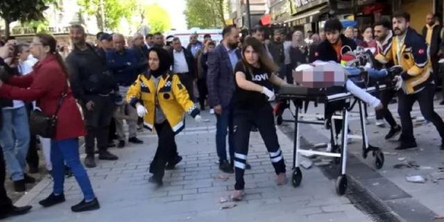 İstanbul'da kafasına binadan kopan beton parçaları isabet eden kadın öldü