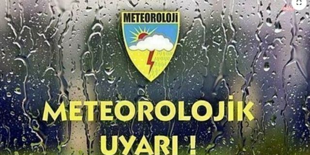 Meteoroloji'den 4 bölge için kuvvetli yağış uyarısı yapıldı