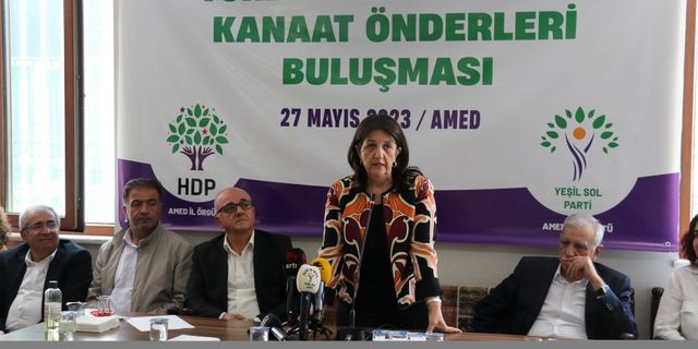 HDP Eş Genel Başkanı Pervin Buldan Diyarbakır'da STK temsilcileriyle buluştu