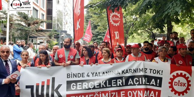 Disk İstanbul Bölge Temsilciliği:  "TÜİK gerçekleri açıkla, ekmeğimizle oynama"