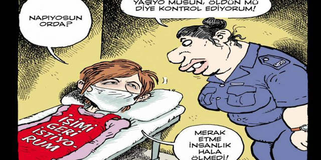 Leman Dergisi, Nuriye Gülmen’i kapağa taşıdı