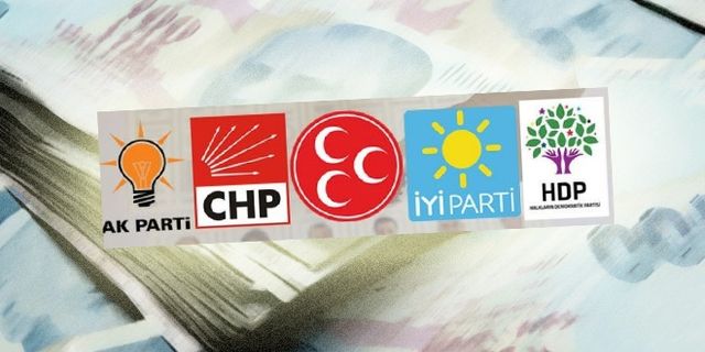 Partilerin hazineden alacakları pay belli oldu: Aslan payı AKP'ye