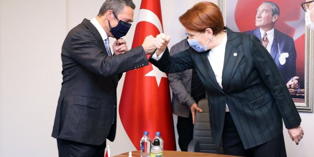 Fenerbahçe Başkanı Ali Koç, İYİ Parti lideri Meral Akşener'i ziyaret etti