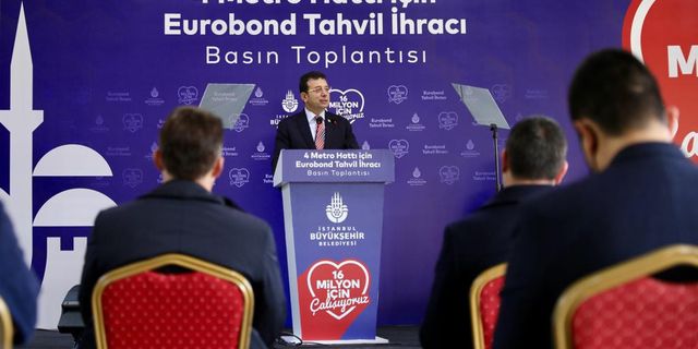 İstanbul Büyükşehir Belediyesi, 580 milyon dolarlık Eurobond tahvil ihracı yaptı