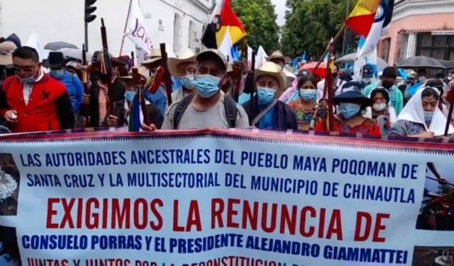Guatemala'da hükümet karşıtı kitlesel gösteriler başladı