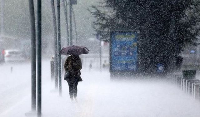 Meteoroloji’den sağanak yağış uyarısı