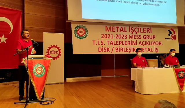 Birleşik Metal-İş toplu sözleşme teklifini açıkladı