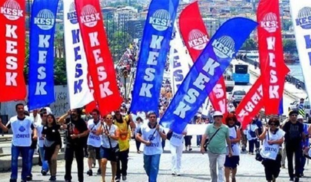 KESK'in Ankara yürüyüşü başlıyor