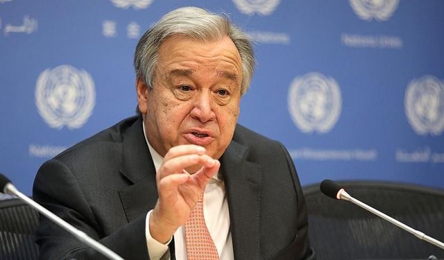 BM Genel Sekreteri Guterres'ten İsrail'e uyarı