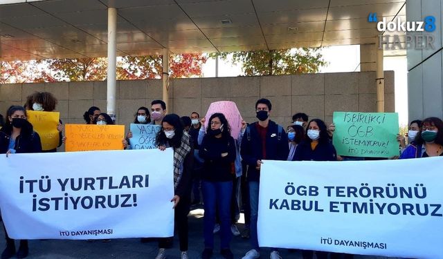İTÜ'lü öğrenciler: "Üniversitemizde ÖGB terörünü kabul etmiyoruz"