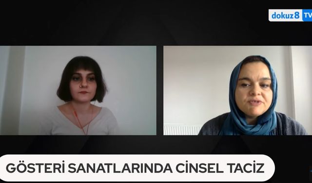 dokuz8TV'de konuk Feyza Akınerdem: "Gösteri sanatlardaki sert hiyerarşik sistem mobing ve tacize dönüşebiliyor"