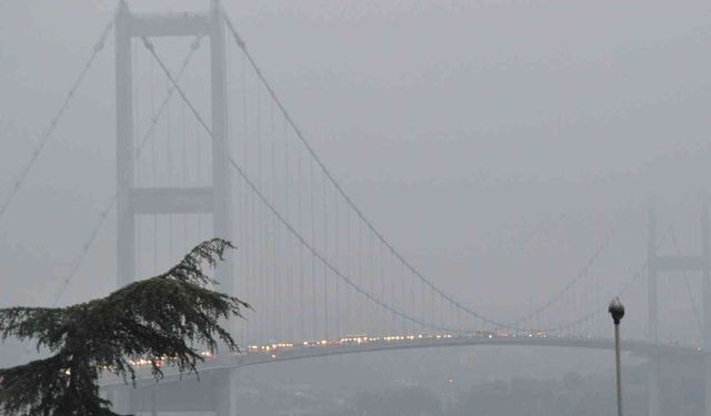 İstanbul Boğazı’nda sis nedeniyle gemi trafiği askıya alındı