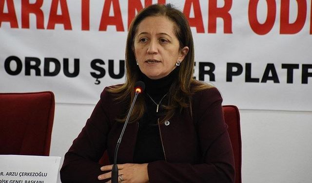 DİSK Genel Başkanı Arzu Çerkezoğlu'dan 8 Mart açıklaması