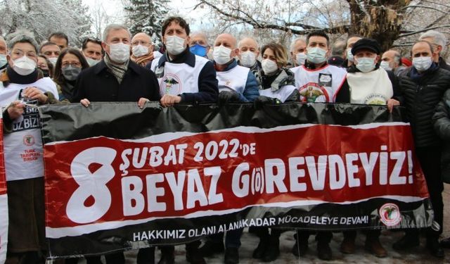 Hekimler yarın 'Beyaz G(ö)rev'de