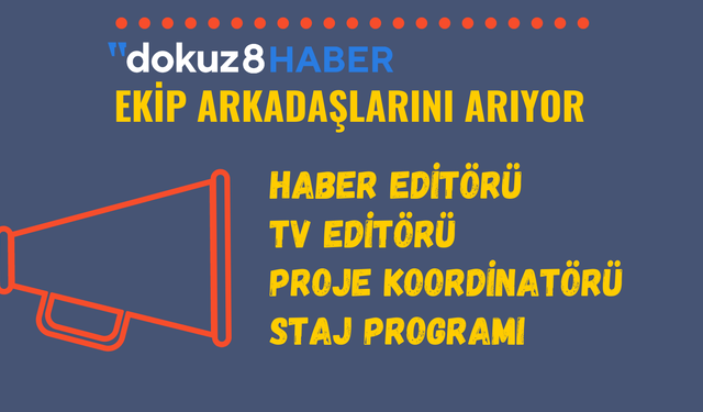 dokuz8HABER yeni ekip arkadaşları arıyor