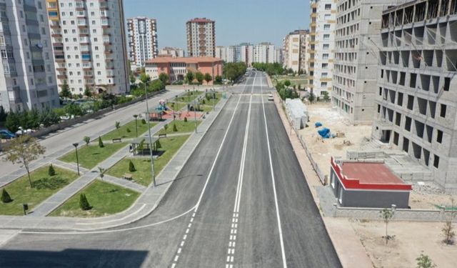 Kayseri Kocasinan'da rekortmen asfalt paleti