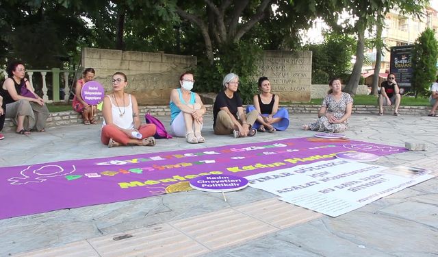 Muğla'da Pınar Gültekin için adalet nöbeti sürüyor