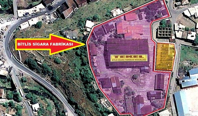 Bitlis Belediyesi 97 yıllık tütün fabrikası ve arazisini satacak