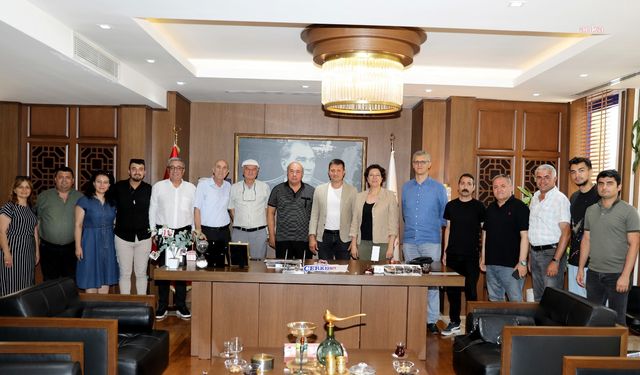 Tekirdağ CHP il başkanından, Çerkezköy Belediyesi'ne ziyaret