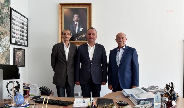 Sinop Belediye Başkanı Ayhan'dan Tepebaşı Belediyesi'ne ziyaret