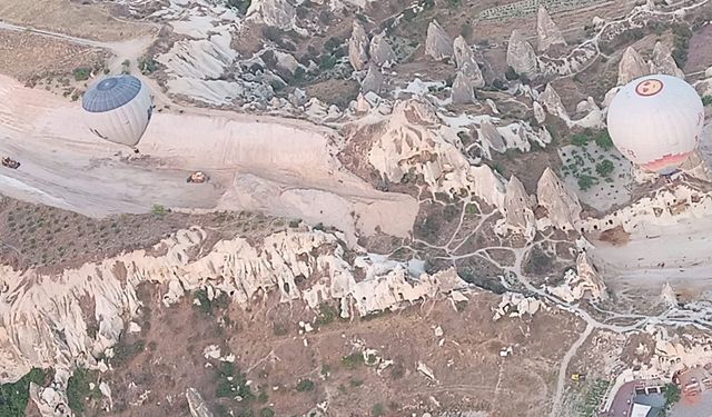 Kapadokya yok ediliyor! Yol yapımı için peri bacaları gözden çıkarıldı