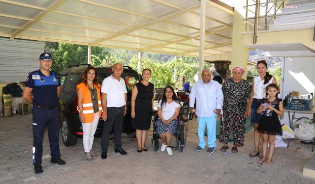 Marmaris Belediyesi'nden akülü araç desteği