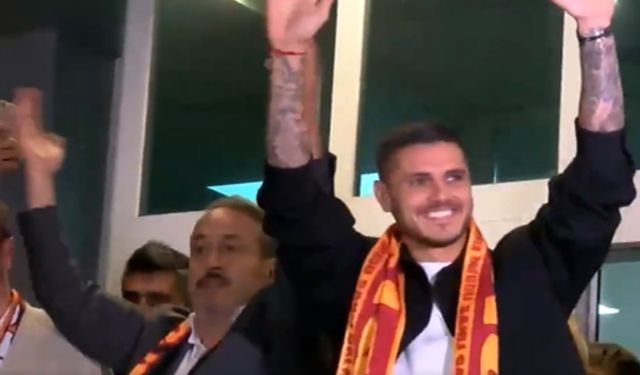 Mauro Icardi İstanbul'da