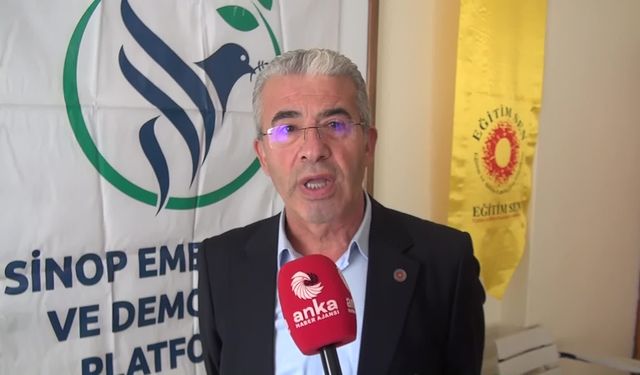 Sinop Emek Barış ve Demokrasi Platformu Sözcüsü Demir: "Bu bir kaza değil, bunun adı iş cinayetidir