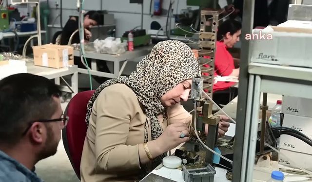 Yozgat’taki fabrikada üretilen gözlük çerçeveleri Avrupa’ya ihraç ediliyor