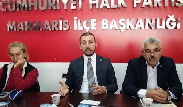 Muğla Marmaris'te CHP'den 'Halk Günü'ne açık davet