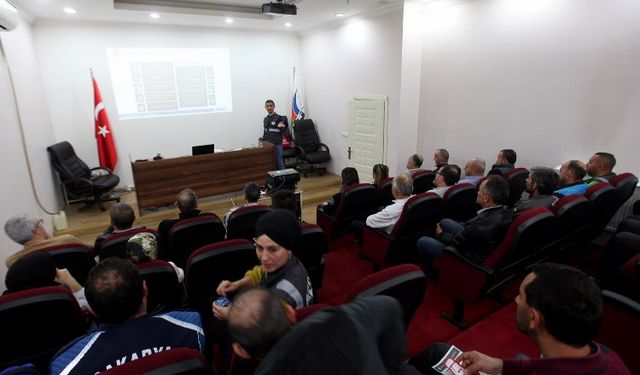 Sakarya Büyükşehir'den personeline 'afet' eğitimi