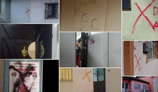 Alevilere yönelik 42 ırkçı saldırı yapıldı... Mersin Valiliği evlerin işaretlenmesine 'ideolojik değil' dedi