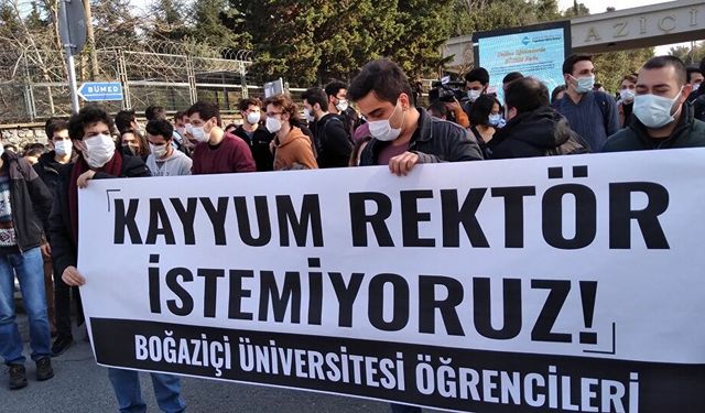 Kayyum rektörü protesto eden 12 Boğaziçili öğrenciye 3 yıla kadar hapis talebi