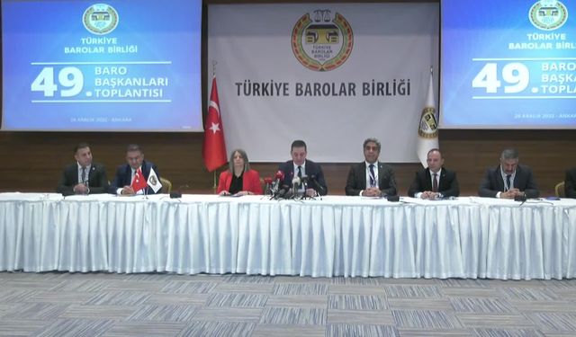 Türkiye Barolar Birliği'nden CMK ücret tarifesi açıklaması: Avukatın emek ve mesaisini karşılamalı