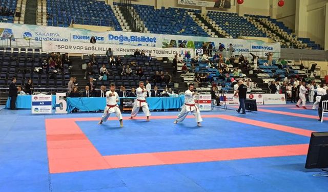 Çerkezköy Belediyesi Karate Takımı Türkiye 5'incisi oldu