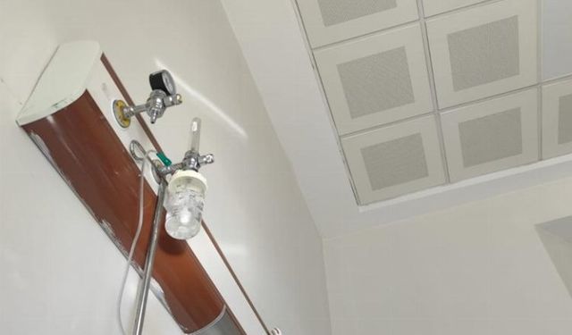 Kahramanmaraş’ta hastanedeki kirli oksijen cihazı tepkiye neden oldu